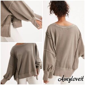 New Free People Camden Sweatshirt